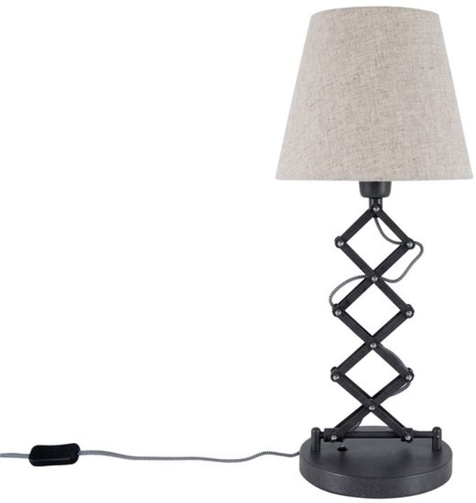 Tafellamp Bureaulamp "Adrienne" hoogte verstelbaar van 37 tot 71 cm Metaal
