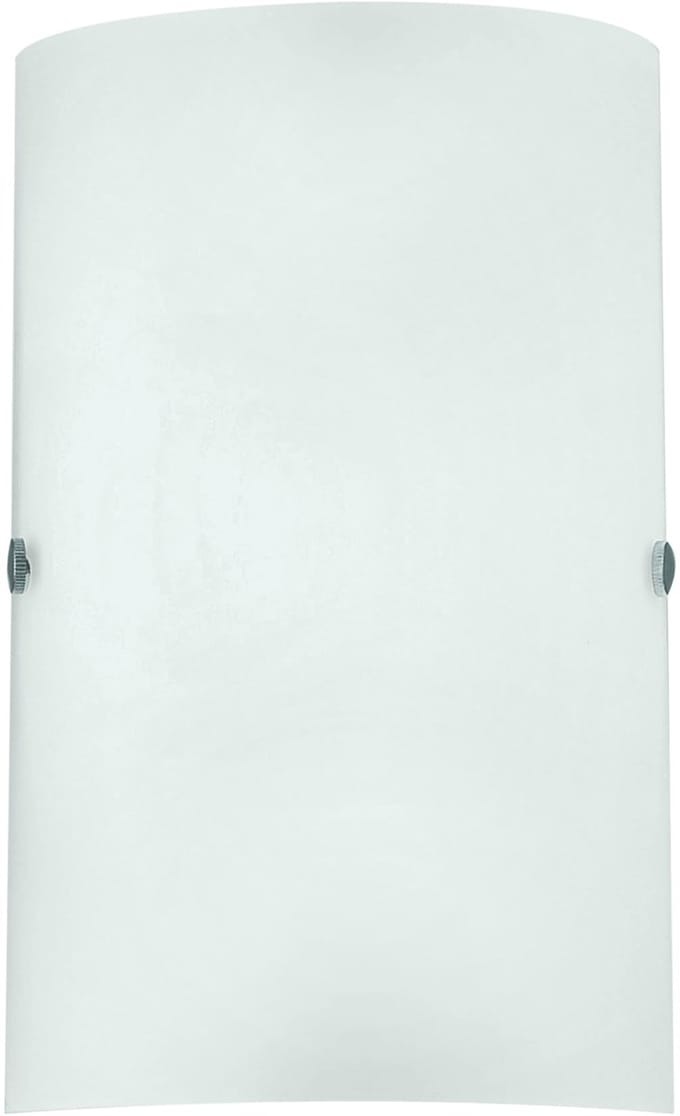 EGLO Troy 3 - Wandlamp - 1 Lichts - Nikkel-Mat - Wit