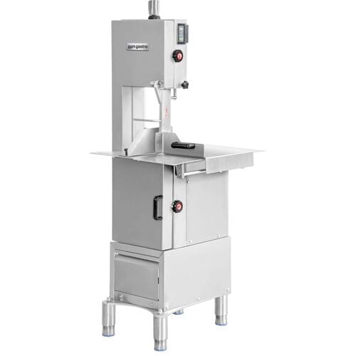 GGM Gastro Knochensäge - 2400mm Sägeband - max. Schnitthöhe: 355mm Zilver