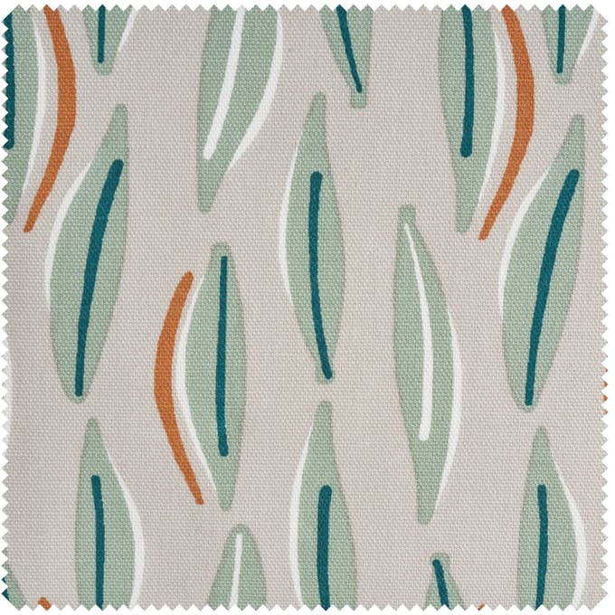 Half panama stof "Sage"