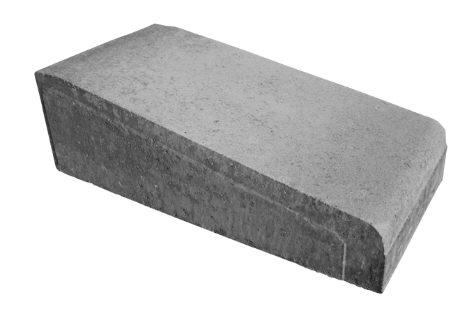 Inritband 30x60x12/20 tussenstuk grijs