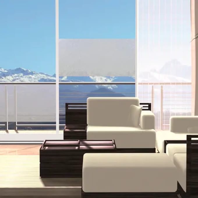 Transform Statische Raamfolie - Clouds Transparant - 45 X 150 Cm