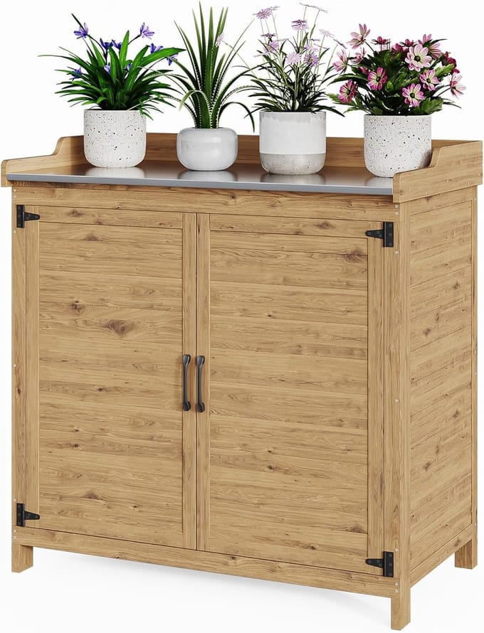 PlantenTafel - Bijzettafel - Plantenhouder - meubel tafel