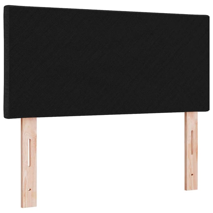 vidaXL - Hoofdbord - Zwart - Stof