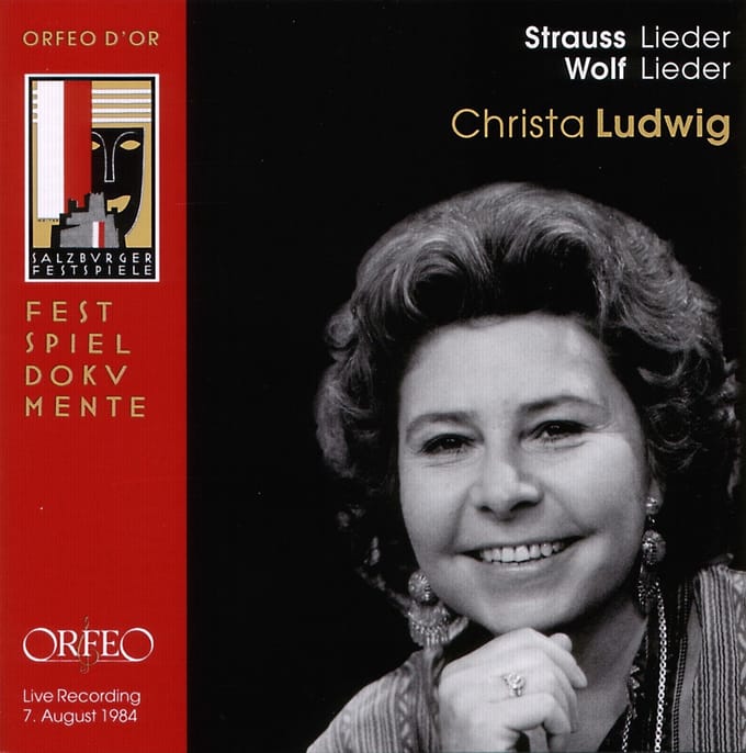Christa Ludwig - Strauss Lieder | Wolf Lieder (CD) (Remastered)