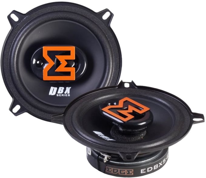 EDGE EDBX5-E1 | 13cm / 5.25" | 2 x 75 Watt RMS @ 4Ω | 3-Weg Coaxiaal Luidsprekers