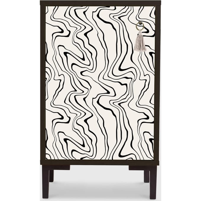 Nachtkastje Miquel Wood Marble | Really Nice Things