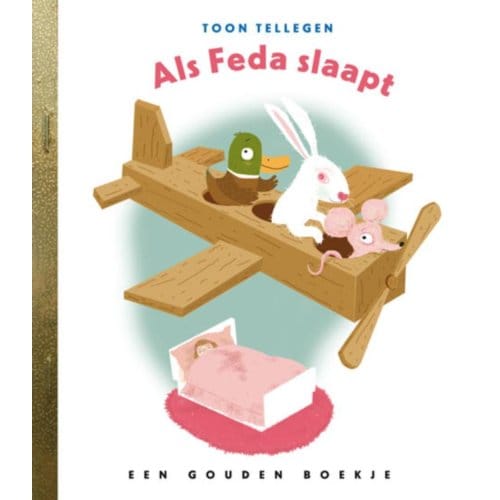 Als Feda Slaapt - Gouden Boekjes - Toon Tellegen