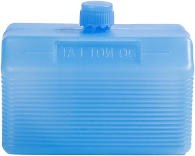 Vriesblokken - Koelelementen - Koelbox Vullen - Lekvrij Ontwerp - 7 x 3.5 cm - Blauw