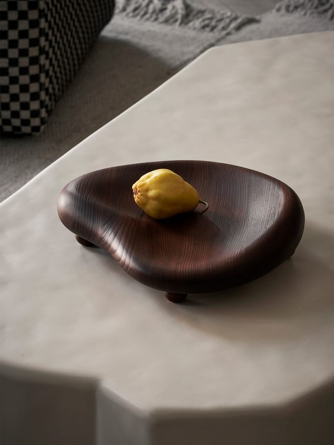 Ferm Living - Cairn middenstuk - bruin