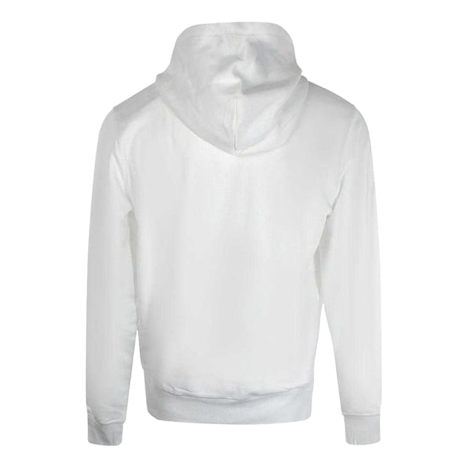 Diesel Heren Faded Logo Hoodie (Wit)