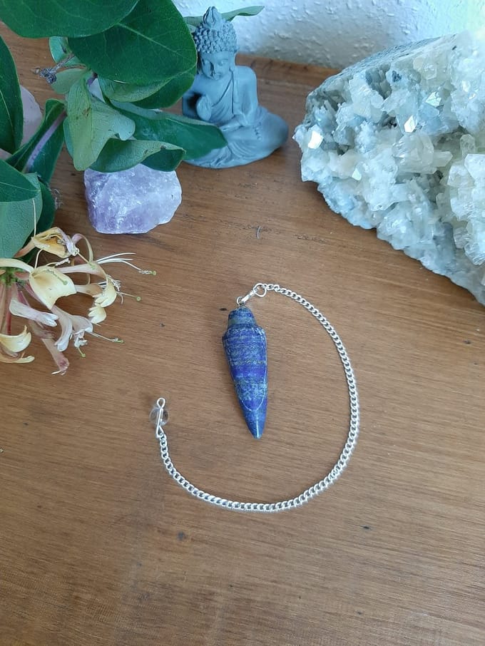 Pendel druppel Lapis Lazuli - Edelsteen