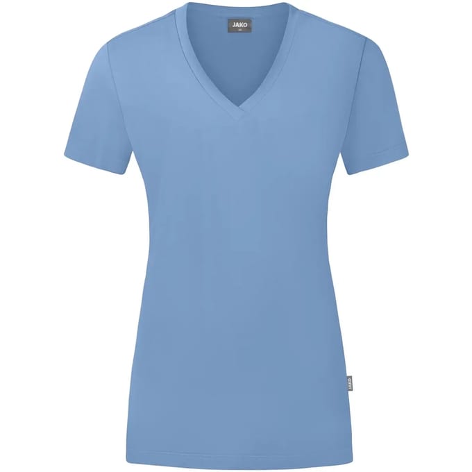 Jako Organic T-Shirt Dames - Ijsblauw | Maat: 48