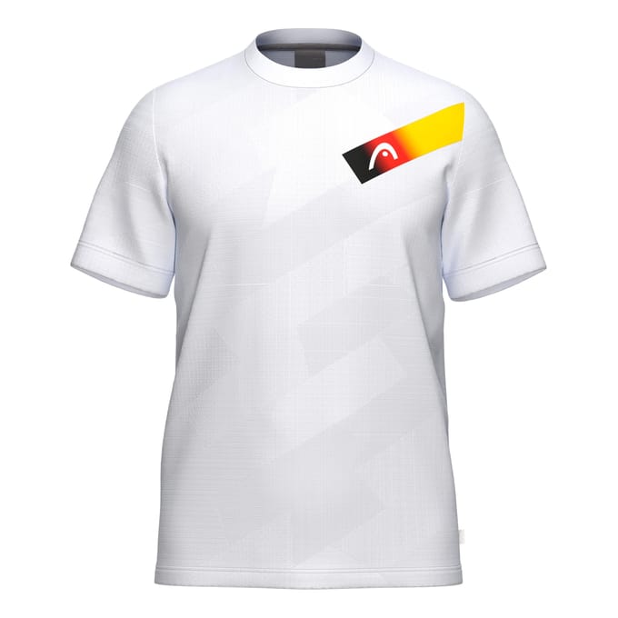 HEAD DTB Pro T-shirt Heren-wit