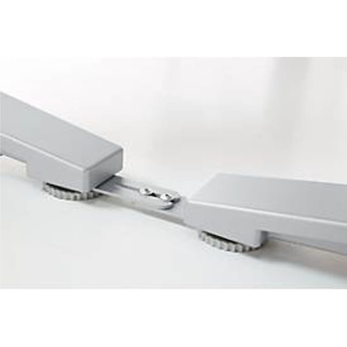 Schäfer Shop Genius afstandhouder ERGOSTYLE S, 2 stuks, blank aluminium