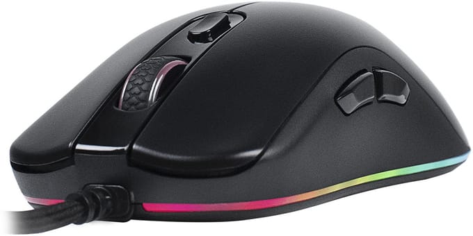 Arozzi Favo 2 Gaming Muis - Ultra Light 74 g - USB - Zwart