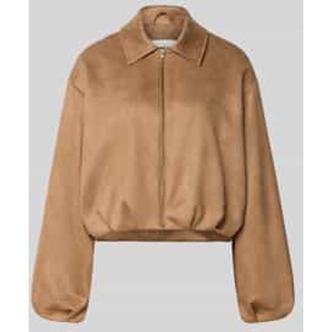 regular fit blouson met platte kraag model 'EVA'