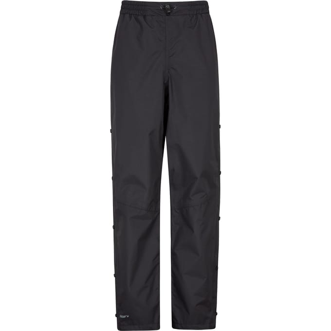 Mountain Warehouse Dames/Dames Downpour Waterdichte Broek (Zwart)