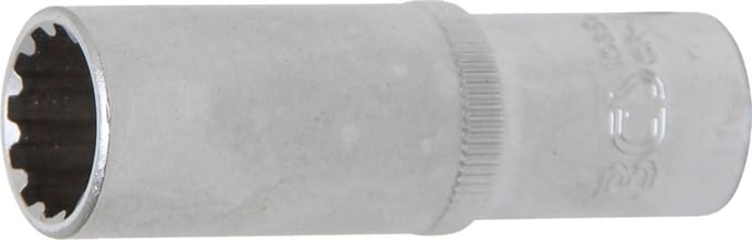 BGS Dopsleuteldop Gear Lock, diep - 3/8 - 14 mm