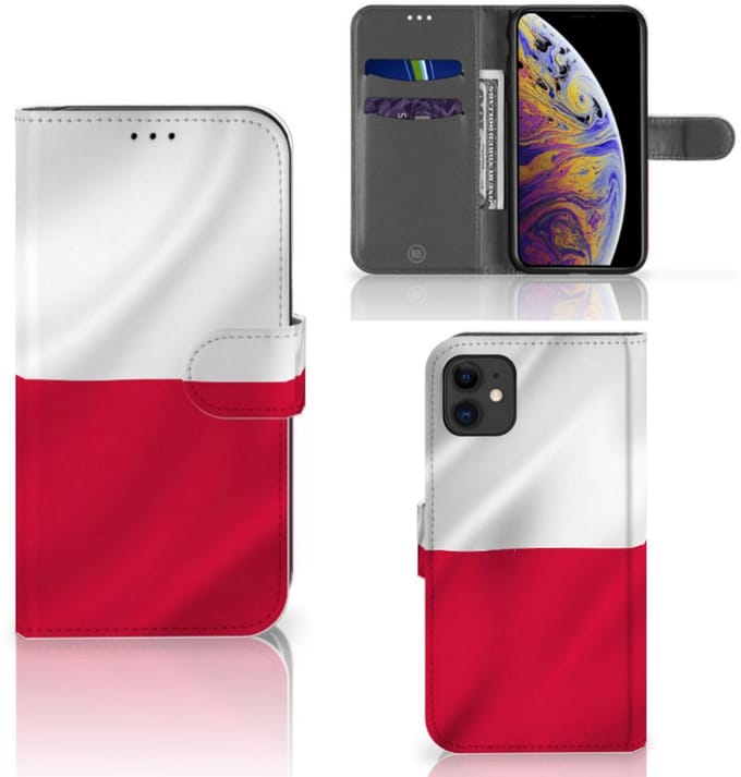 Apple iPhone 11 Bookstyle Case Polen