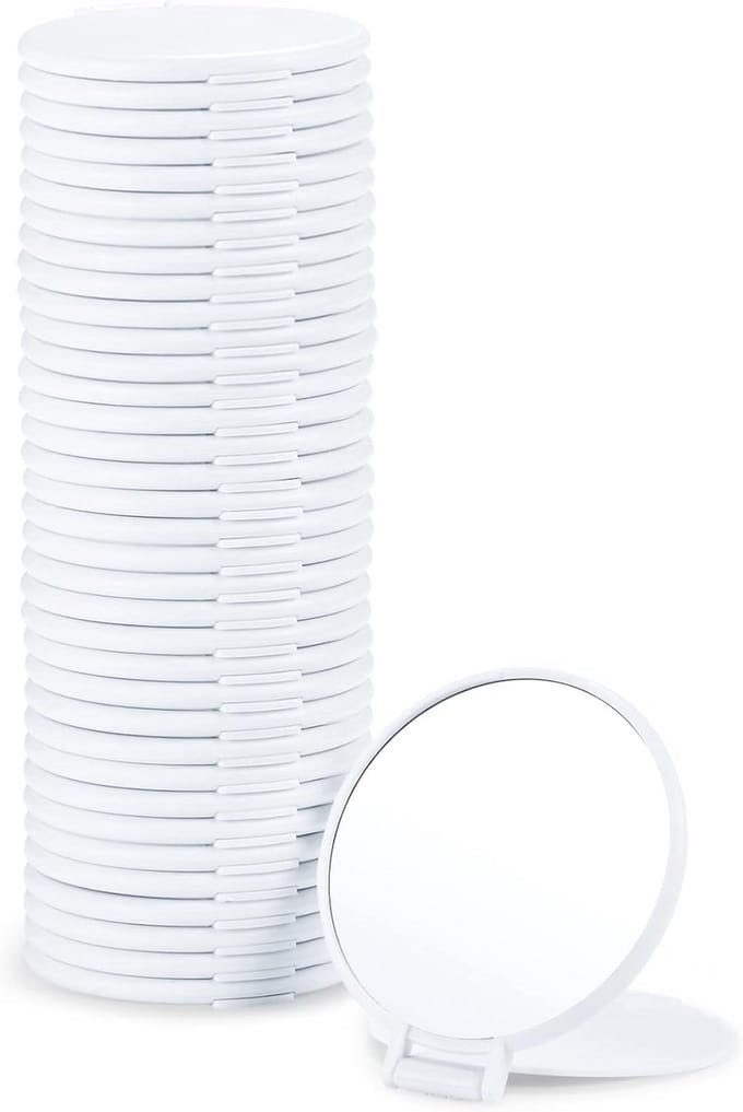 Compacte Ronde Make-up Spiegels voor Portemonnee - Set van 36