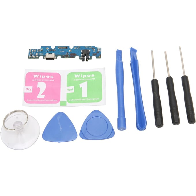 Kit de réparation de port de chargeur USB, matériau PCB, remplacement facile et portable pour Tab A7 Lite 8.7 T225 gray