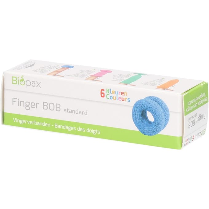 Fingerbob Vingerverband Gekleurd Assorti 6 Verband
