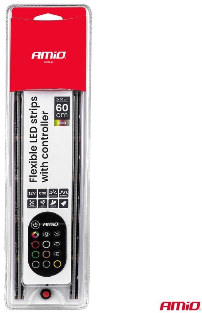 Flexibele RGB LED-strips - 12V - Auto interieurverlichting