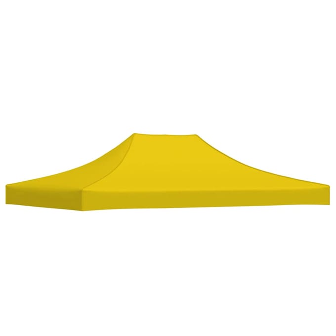 vidaXL - Partytentdak - 270 - g/m² - 4x3 - m - geel
