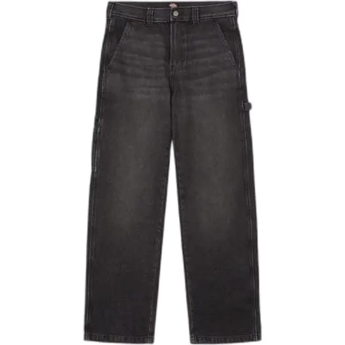 Dickies Stevensville Carpenter Spijkerbroek Zwart 38 / 34 Man