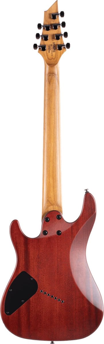Cort KX307 Multi Scale OPM 7-snarige ST-Style Elektrische Gitaar Red