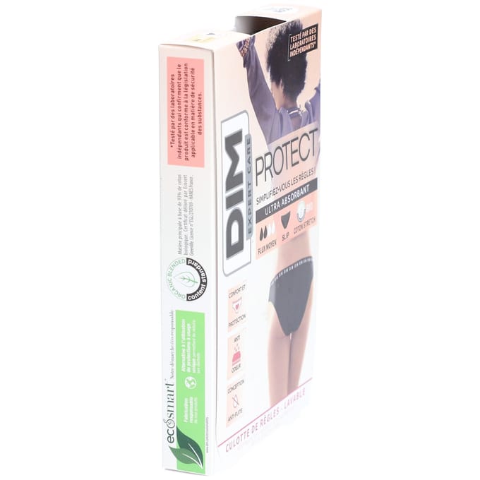 DIM Protect Wasbare mentstruatieslip | Slip Biologisch katoen Medium flow 48/50 1 Menstruatieslip