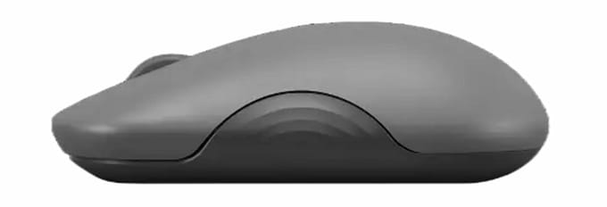 Lenovo 350 Bluetooth Silent Mouse (Luna Grey) - Muis - Optisch - 6 knoppen - Grijs