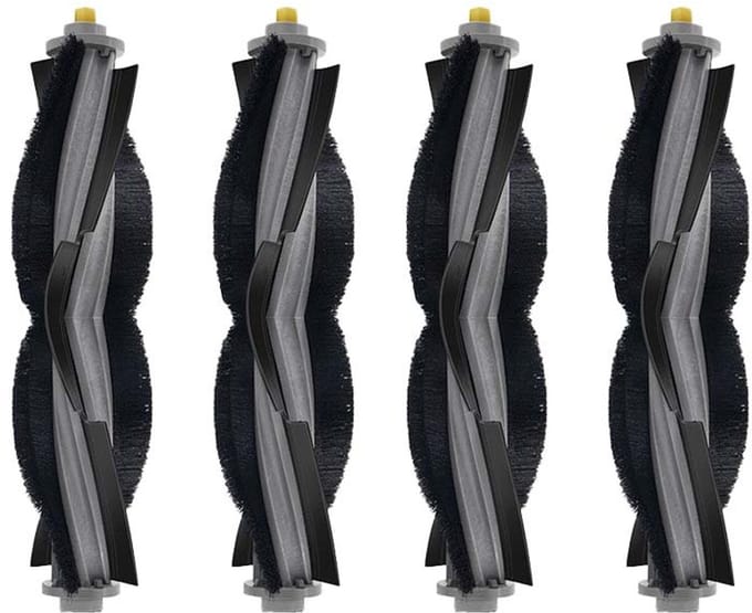 Hoofdborstel geschikt voor Kovos x1/t10/t20 Robot Accessoires Roller Borstel Roller Reiniging Borstel Consumables- Set van 4 stuks