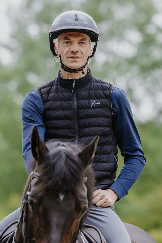 Verwarmde dames zonder mouwen jas Equithème Charlie