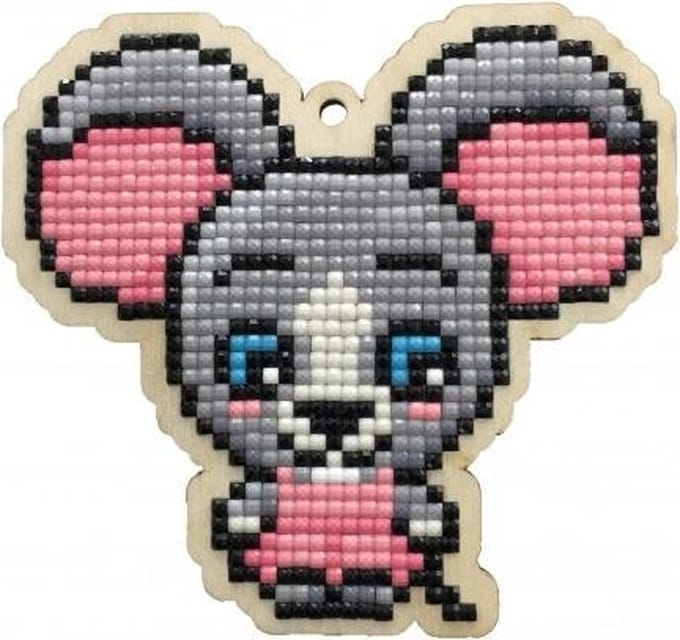 Diamond Painting Wizardi Woods | Field mouse WWp443