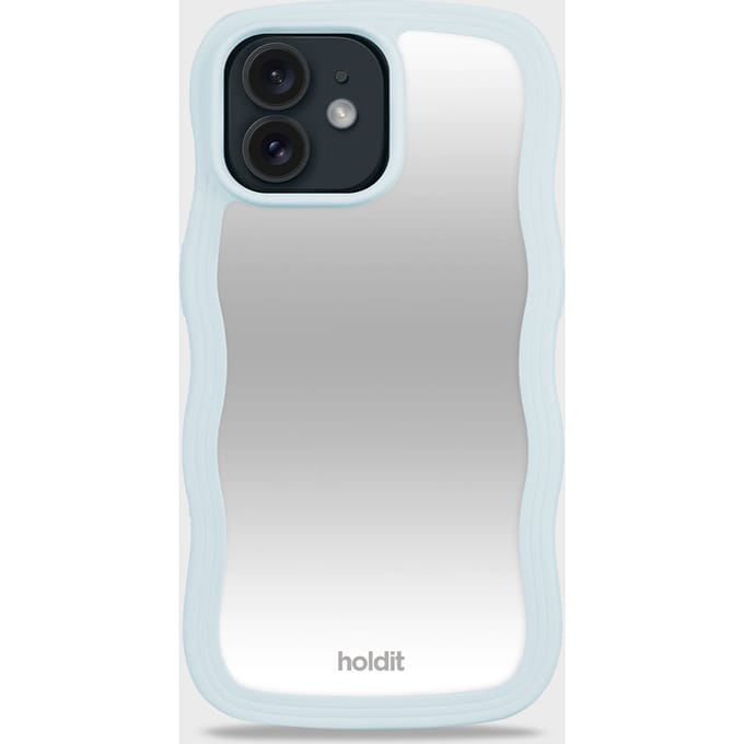 Phone Case Wavy Mineral Blue/Mirror iPhone 12