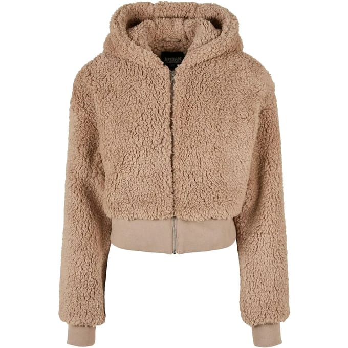 Urban Classics - Short Oversized Sherpa Jacket - 3XL - Creme