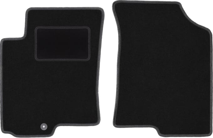 Voormatten zwart voor: Hyundai Accent MC hatchback, sedan (2005-2011)