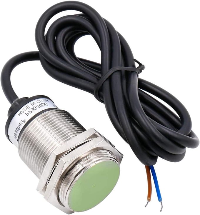 Inductieve Sensor - Naderingsschakelaar - Machine Automatisering - Normaal Gesloten - M30 10mm - Zilver