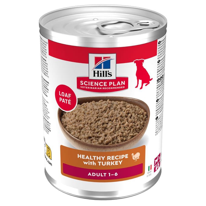 6 x 370 g Hill's Science Plan Adult Kalkoen Hondenvoer