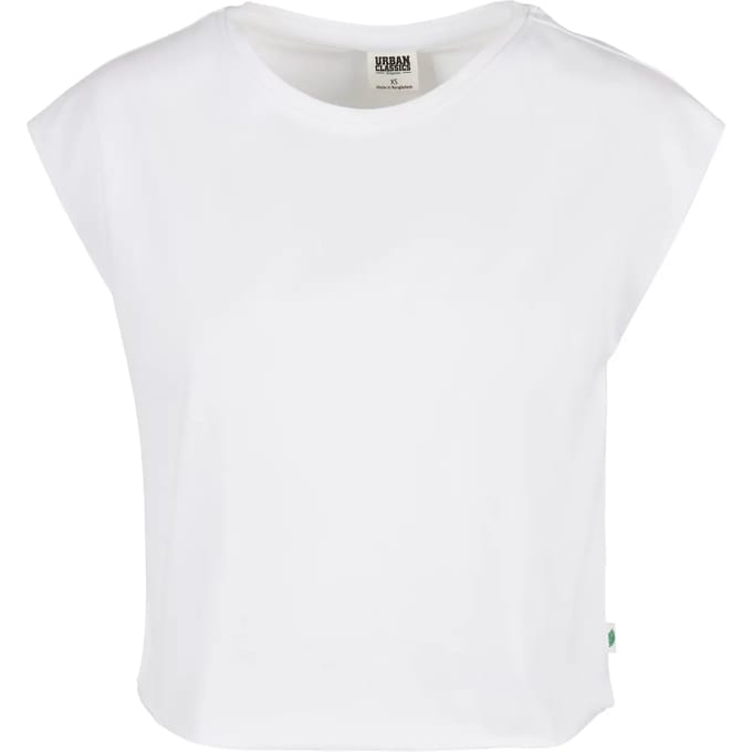 Urban Classics - Organic Short Top - L - Wit
