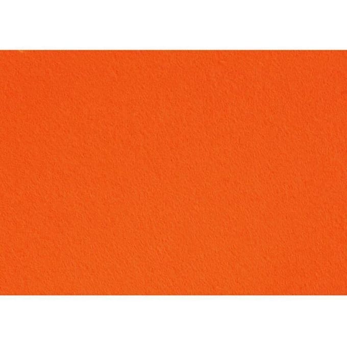 Creativ Company Hobby Felt Orange A4 10 Sheets