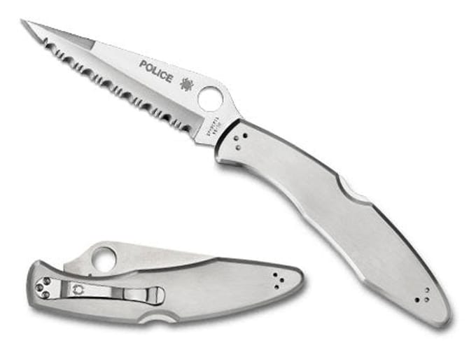 Spyderco Zakmes Police 3 Silver VG-10 SE