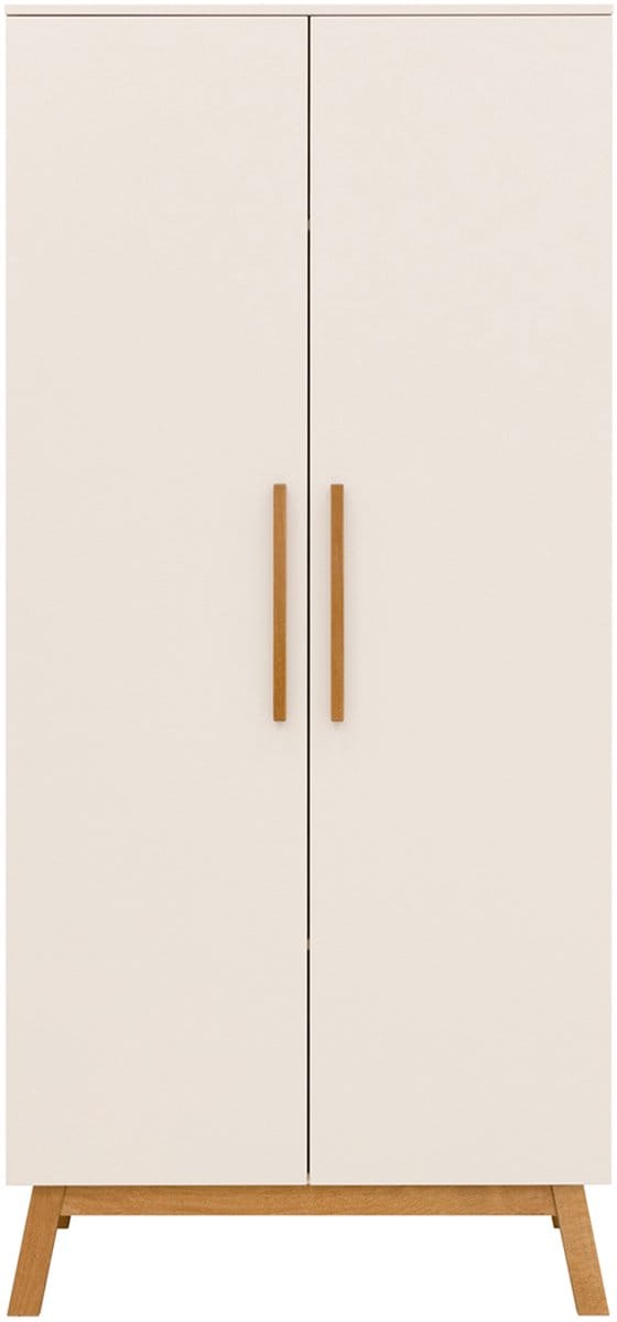 Bopita Kaleo Kledingkast 2-Deurskast - Rose Wood