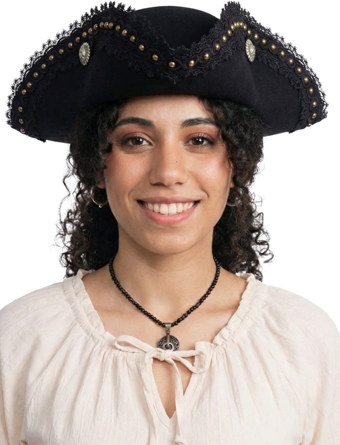 Parel Van De Zuidzee Piratenhoed - Carnaval Fasching Halloween
