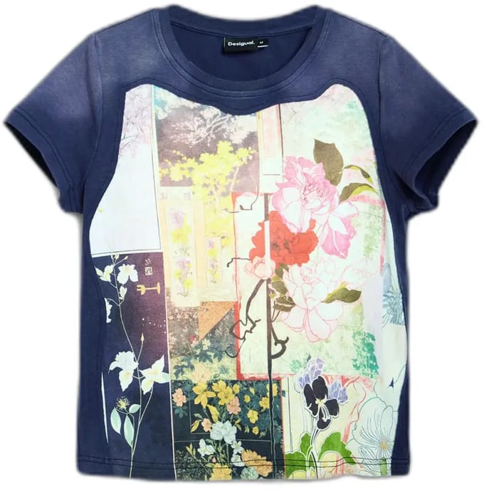 T-shirt dames Desigual Airy