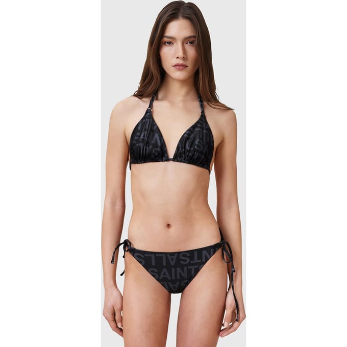 AllSaints Saph Bikini Bottom Slate Black Taglia: M | Bikini Outlet | Donna | Nero