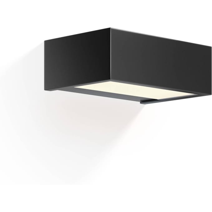 Decor Walther box 15 N LED wandlamp, zwart