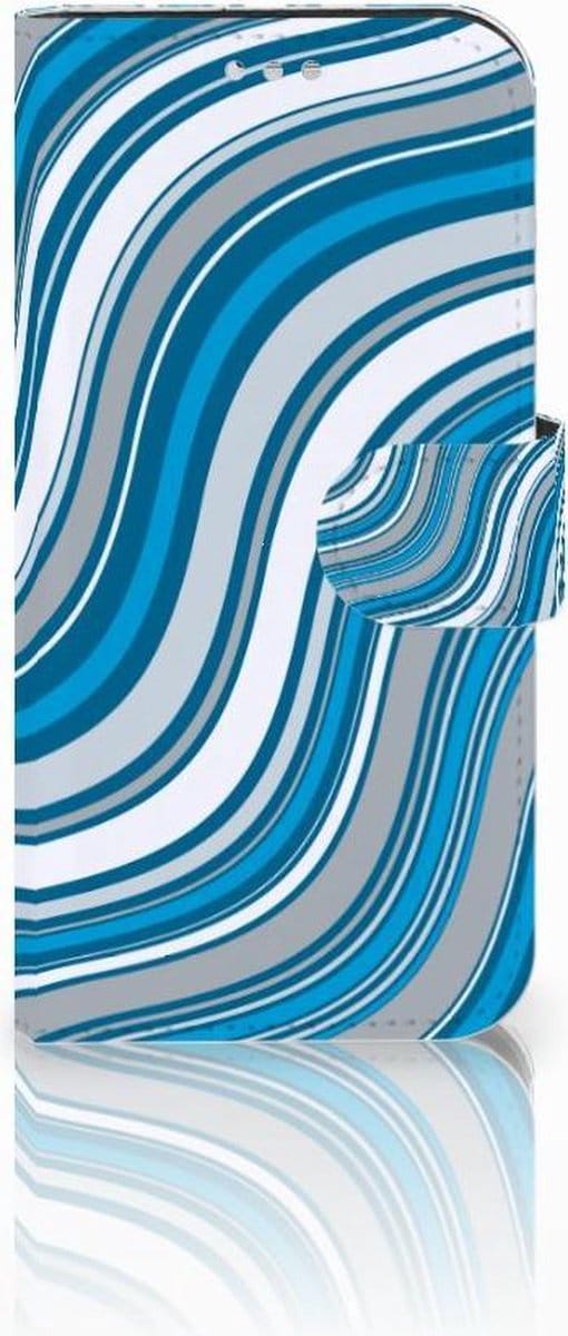 Samsung Galaxy S7 Telefoon Hoesje Waves Blue